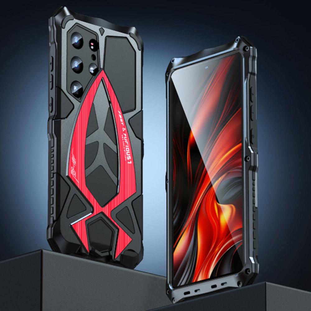 LUPHIE для Samsung Galaxy S25 Ultra чехол в спортивном стиле с дизайном автомобиля, противоударный металлический + TPU чехол для телефона с защитой экрана Black/Red
LUPHIE для Samsung Galaxy S25 Ultra чехол в спортивном стиле с дизайном автомобиля, противоударный металлический + TPU чехол для телефона с защитой экрана Black/Red