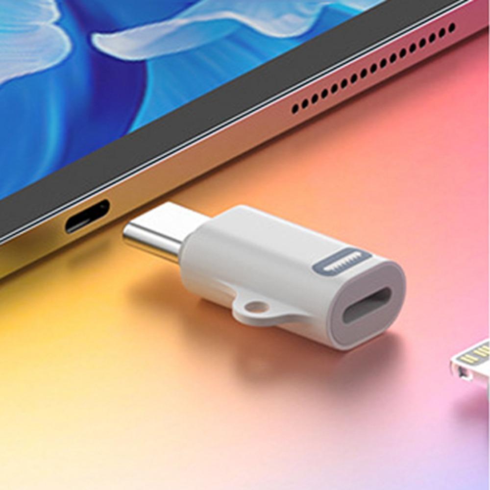 Fast Charging IOS To USB C Adapter USB C Male Converter For Mobil Phone/Tablet/PC/Laptops white-no key hole
Fast Charging IOS To USB C Adapter USB C Male Converter For Mobil Phone/Tablet/PC/Laptops white-no key hole