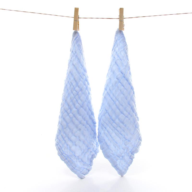 6-Layer Cotton Seersucker Infant Washcloth & Drool Bib Towel with Lanyard 30x30 cm синий
6-Layer Cotton Seersucker Infant Washcloth & Drool Bib Towel with Lanyard 30x30 cm синий