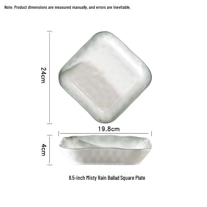 2025 Luxury Square Underglaze Deep Plate - High-Grade Tableware Yanyu Ballad 8.5-inch Square Deep Plate *2
2025 Luxury Square Underglaze Deep Plate - High-Grade Tableware Yanyu Ballad 8.5-inch Square Deep Plate *2