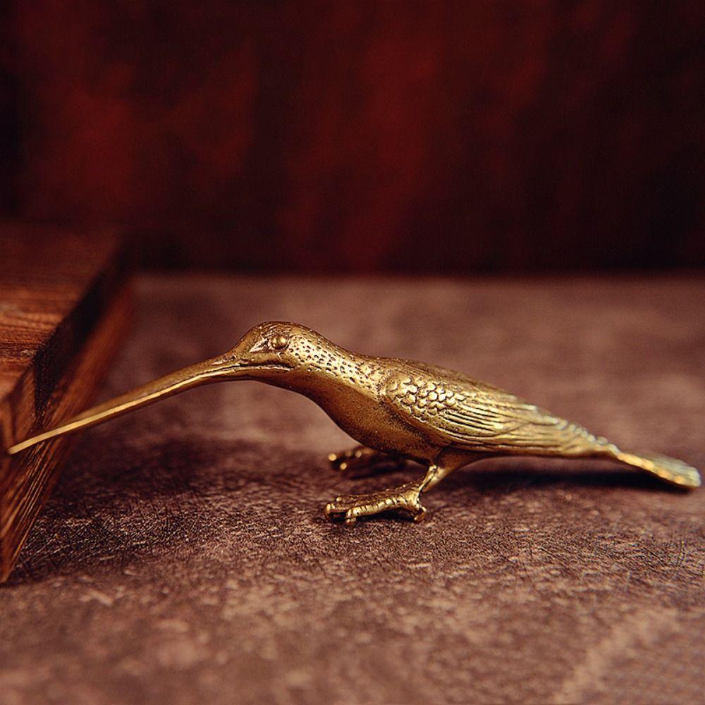 Long Mouth Bird Animal Statue Small Desktop Ornaments Vintage Woodpecker Figurines Child Gifts мідний
Long Mouth Bird Animal Statue Small Desktop Ornaments Vintage Woodpecker Figurines Child Gifts мідний