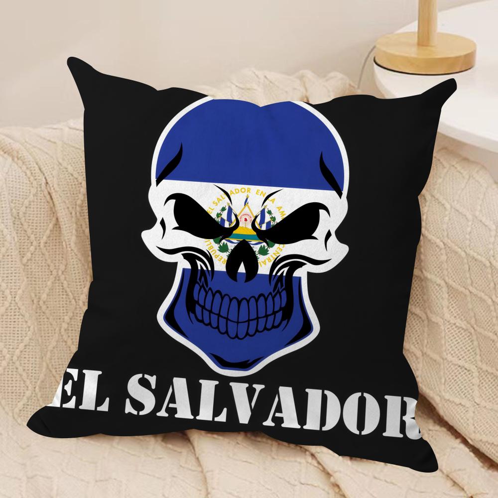 EEl Salvador Flag Cushion Cover Pillowcase Ultra Soft Skin Friendly Fabric Cloud Like Comfort Concealed Zipper 30x30cm
EEl Salvador Flag Cushion Cover Pillowcase Ultra Soft Skin Friendly Fabric Cloud Like Comfort Concealed Zipper 30x30cm
