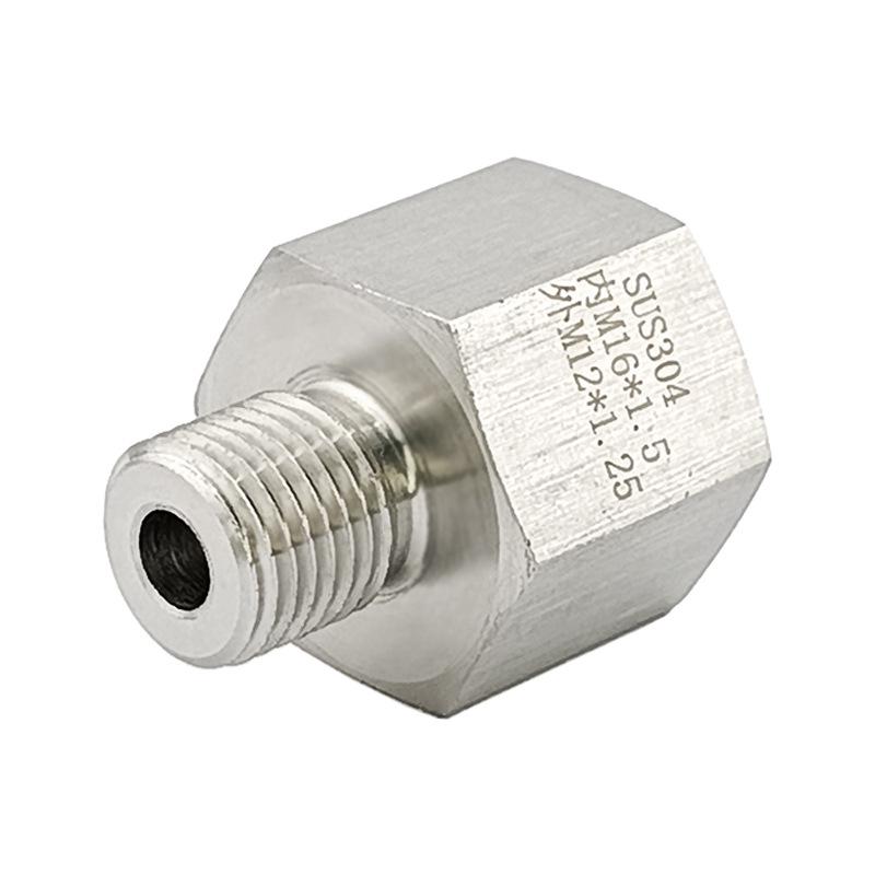 Stainless Steel 304 Threaded Adapter, Female M16X1.5 to Male M12X1.25, Metric Reducer
Stainless Steel 304 Threaded Adapter, Female M16X1.5 to Male M12X1.25, Metric Reducer