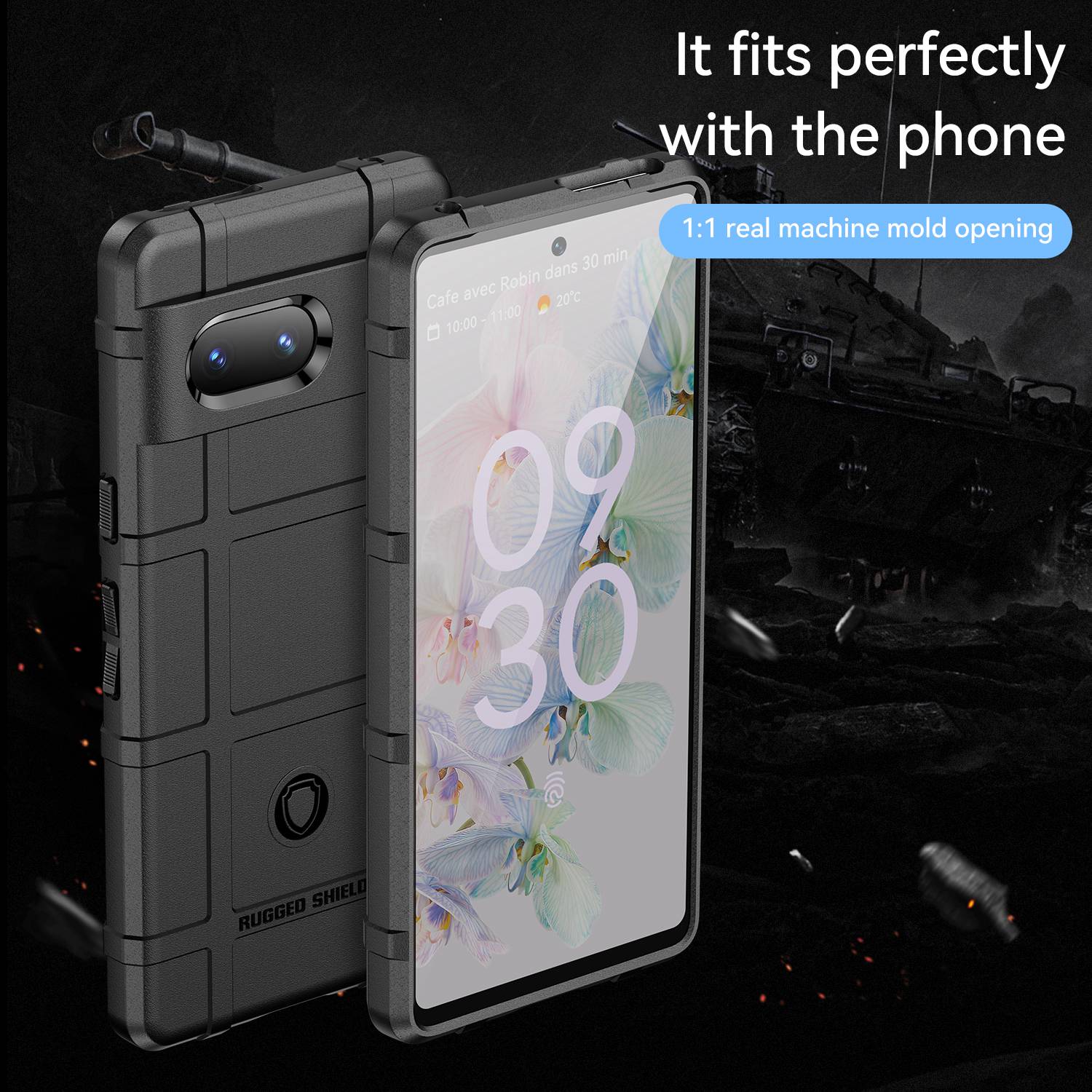 For Google Pixel 7 5G Rugged Square Grid Texture Collision Resistant TPU Cover Protective Phone Case Blue
For Google Pixel 7 5G Rugged Square Grid Texture Collision Resistant TPU Cover Protective Phone Case Blue