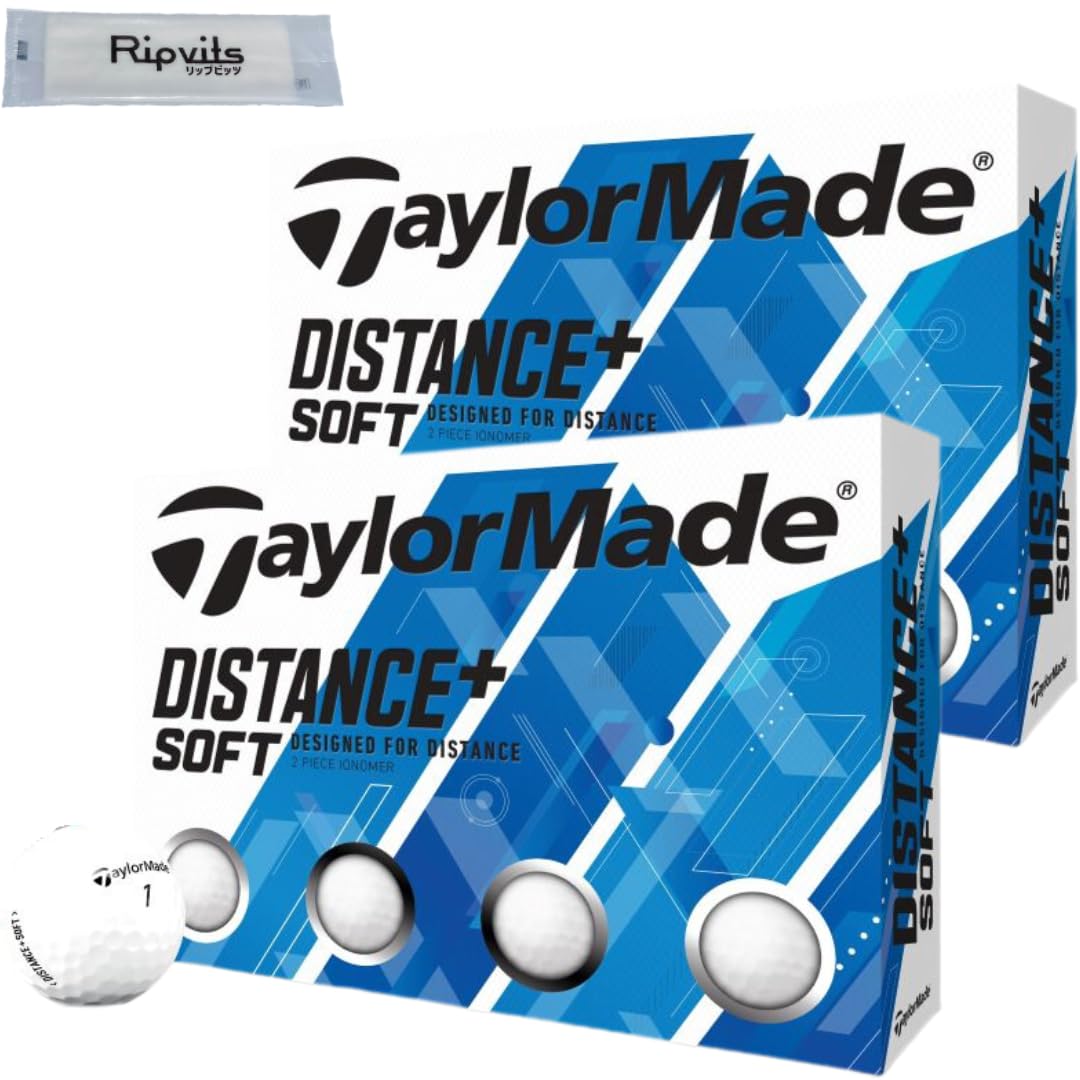 Набор из 2 дюжин белых мячей для гольфа TaylorMade, 24 чистящих листа DISTANCE+SOFT *Оригинал
Набор из 2 дюжин белых мячей для гольфа TaylorMade, 24 чистящих листа DISTANCE+SOFT *Оригинал