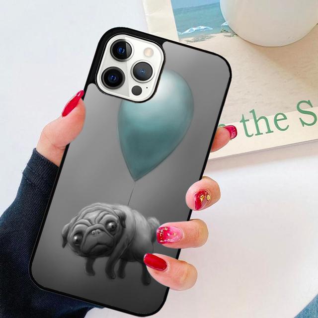 Cool Crazy Pug dog phone Case Cover For iPhone 17 Air 16 15 14 Plus apple 16 11 12 13 Pro Ma coque iPhone 13
Cool Crazy Pug dog phone Case Cover For iPhone 17 Air 16 15 14 Plus apple 16 11 12 13 Pro Ma coque iPhone 13