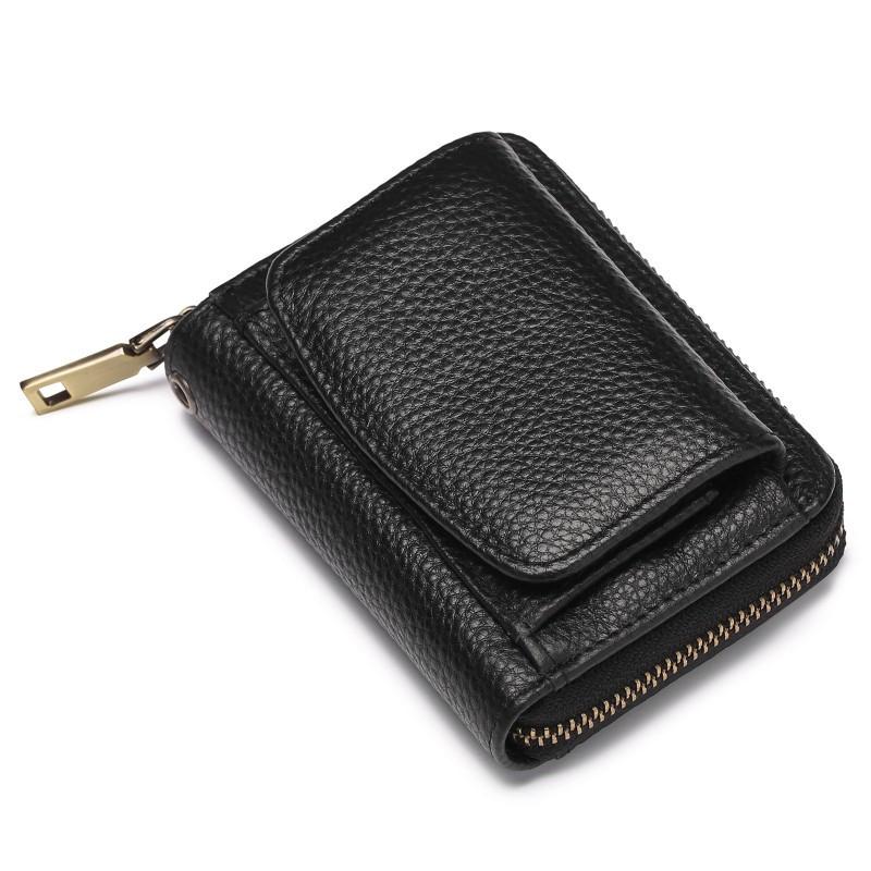 Leather Women s Organ Card Bag Japanese RFID Mini Multi-card Cover Zipper Change Purse Large Capacity 8.5x12x4cm
Leather Women s Organ Card Bag Japanese RFID Mini Multi-card Cover Zipper Change Purse Large Capacity 8.5x12x4cm