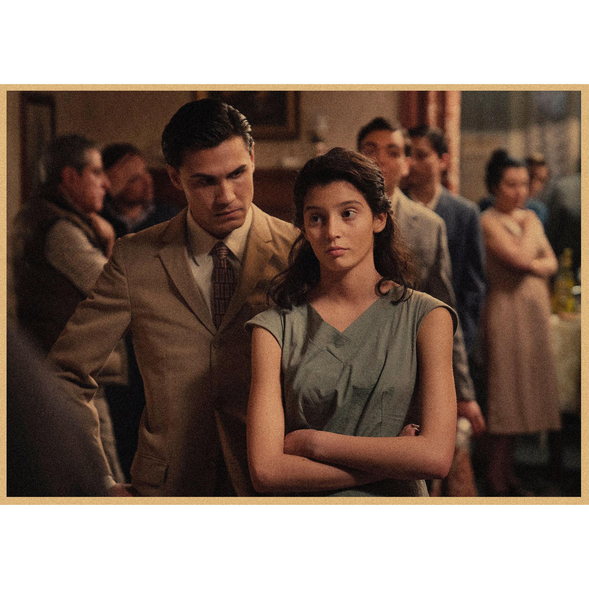 Retro Kraft Paper Poster: My Brilliant Friend - American Drama Wall Decor for Hotels and Bars 29.7X42cm
Retro Kraft Paper Poster: My Brilliant Friend - American Drama Wall Decor for Hotels and Bars 29.7X42cm