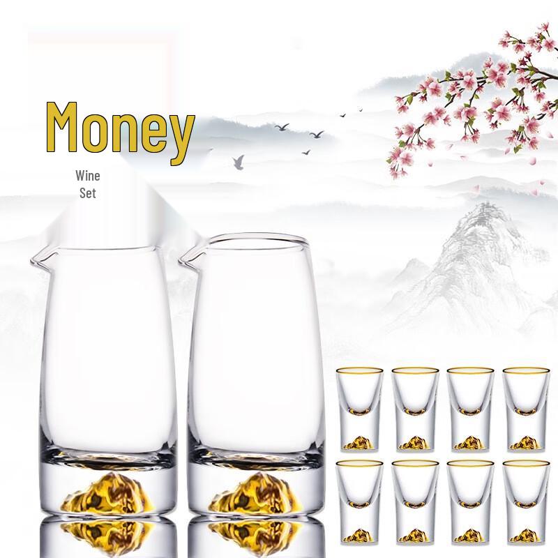 Jingxun Jinshan Baijiu Decanter and Glass Set
Jingxun Jinshan Baijiu Decanter and Glass Set