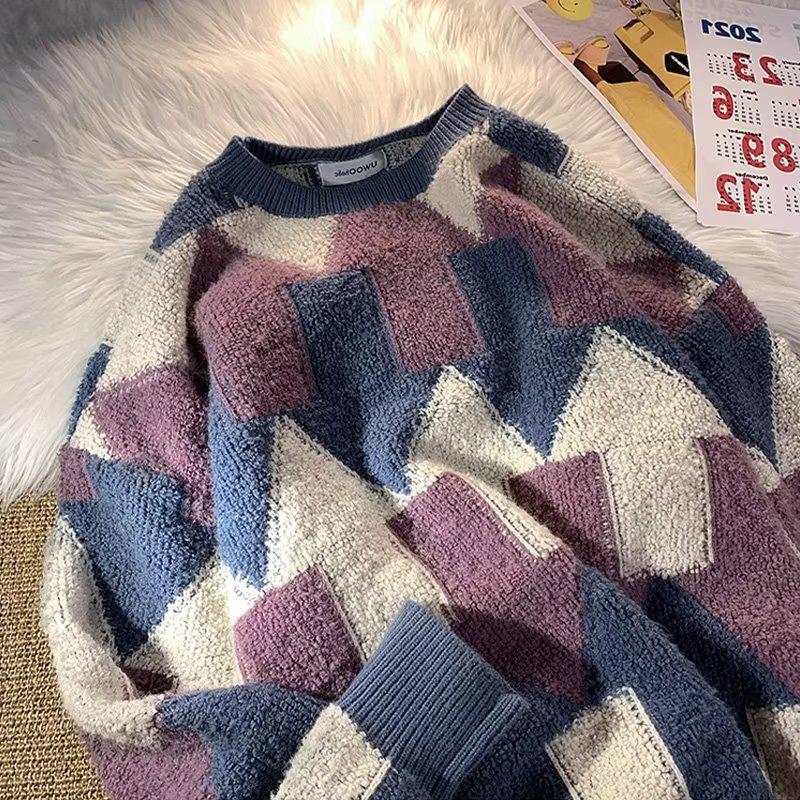Trendy Retro Round Neck Men s Knit Sweater Jacket: Versatile Design for Couples Medium фіолетовий
Trendy Retro Round Neck Men s Knit Sweater Jacket: Versatile Design for Couples Medium фіолетовий