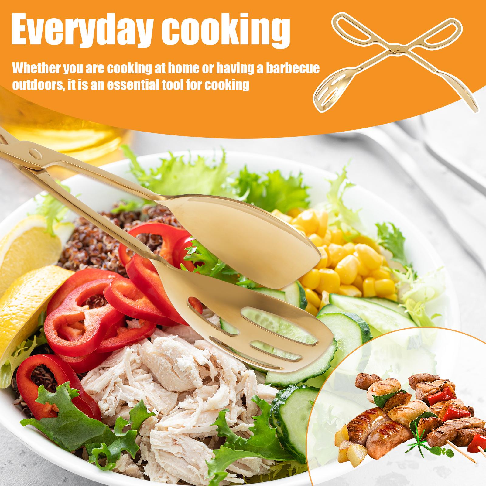 2Pcs Gold Buffet Salad Tongs Stainless Steel Food Serving Tongs Easy Grip Food Scissor Tongs Non Slip Kitchen Tongs Ergonomic золотой
2Pcs Gold Buffet Salad Tongs Stainless Steel Food Serving Tongs Easy Grip Food Scissor Tongs Non Slip Kitchen Tongs Ergonomic золотой