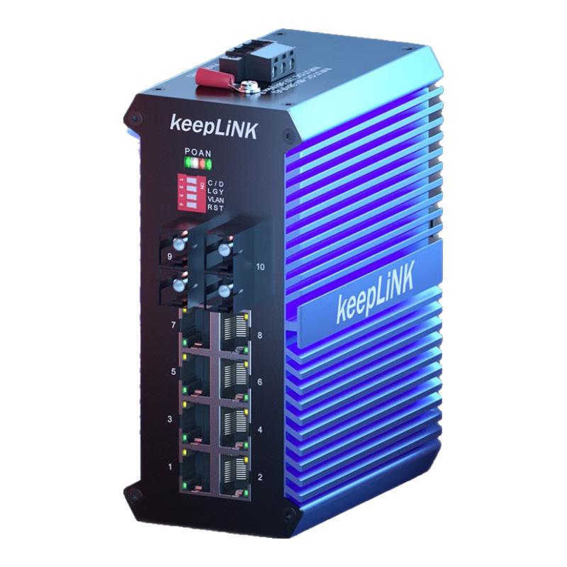 keepLINK KP-9000 Industrial Gigabit Ethernet Switch
keepLINK KP-9000 Industrial Gigabit Ethernet Switch