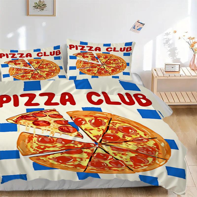 3pcs Pizza, Club Duvet Cover Set, Soft Comfortable Duvet Cover,Guest Room (1*Duvet Cover + 2*Pillowcase, Without Core) yy251104182 135x200cm
3pcs Pizza, Club Duvet Cover Set, Soft Comfortable Duvet Cover,Guest Room (1*Duvet Cover + 2*Pillowcase, Without Core) yy251104182 135x200cm