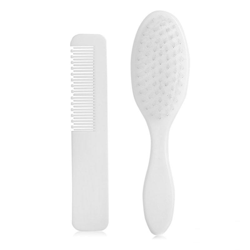 Baby Hair Brush & Comb Set in White Soft Gentle for Babies Toddlers Essentials
Baby Hair Brush & Comb Set in White Soft Gentle for Babies Toddlers Essentials