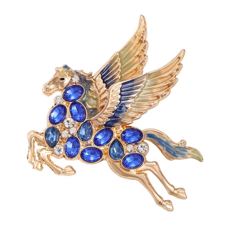 Stylish Pegasus Themed Brooch Featuring Premium Rhinestones Elegant Pegasus Pin Elevating Your Ensembles for Every Outfit
Stylish Pegasus Themed Brooch Featuring Premium Rhinestones Elegant Pegasus Pin Elevating Your Ensembles for Every Outfit
