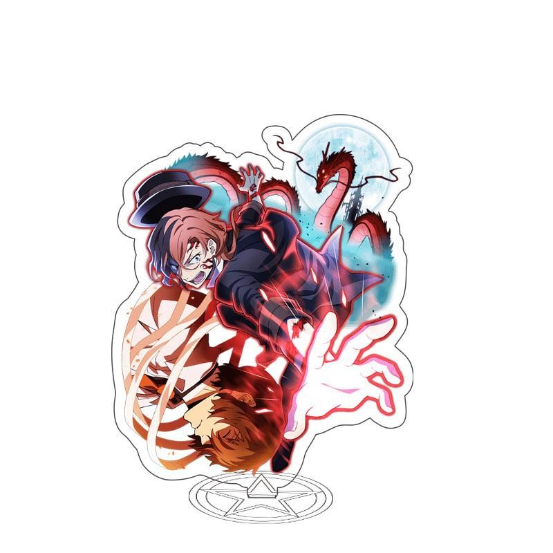 Bungou Stray Dogs Atsushi Nakajima Dazai Chuya Ryunosuke акриловая фигурка на подставке, украшение для рабочего стола, коллекция, модель игрушки 3
Bungou Stray Dogs Atsushi Nakajima Dazai Chuya Ryunosuke акриловая фигурка на подставке, украшение для рабочего стола, коллекция, модель игрушки 3