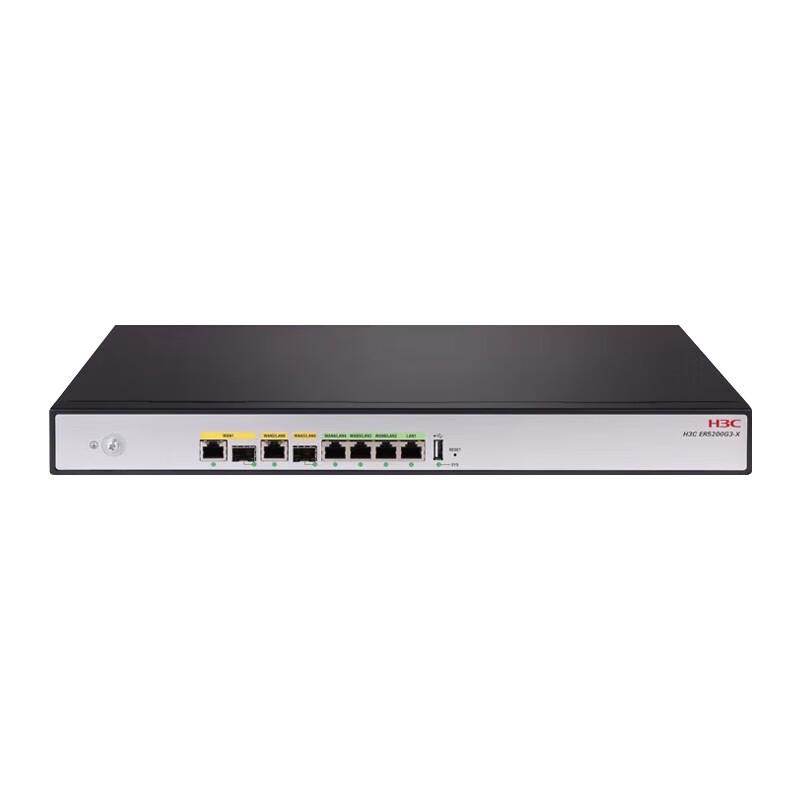 H3C ER5200G3-X Enterprise Multi-WAN Gigabit Router
H3C ER5200G3-X Enterprise Multi-WAN Gigabit Router