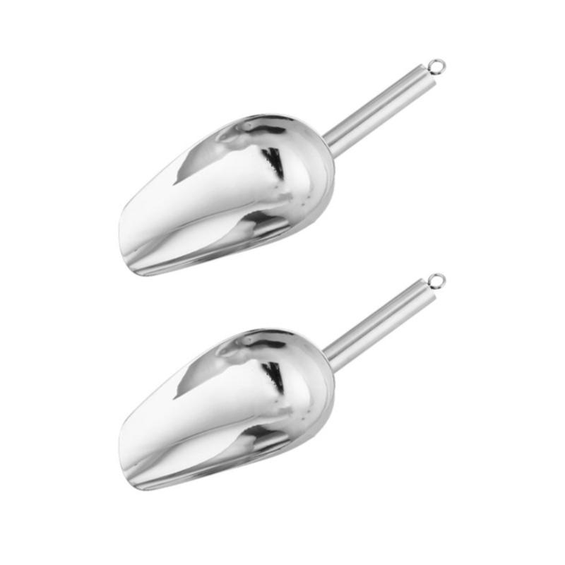 Pack Of 2 Multipurpose Stainless Steel Shovels Ice Scoops For Camping Cooking Kitchen Outdoor BBQ With Ergonomic Handle
Pack Of 2 Multipurpose Stainless Steel Shovels Ice Scoops For Camping Cooking Kitchen Outdoor BBQ With Ergonomic Handle