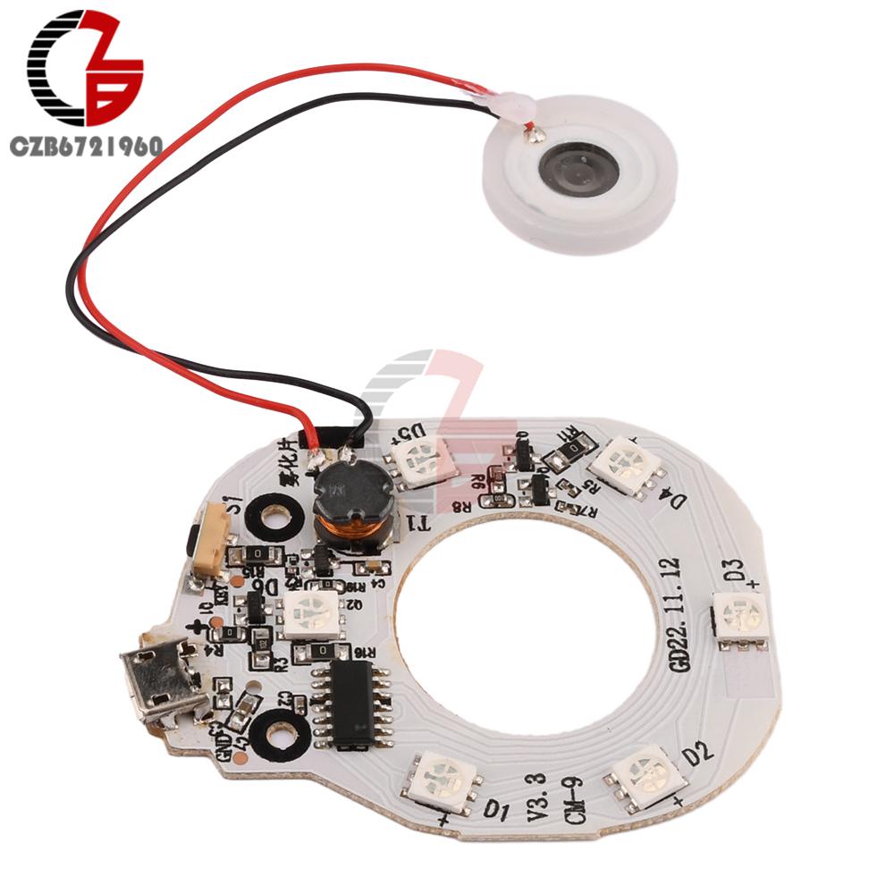 USB Mini Humidifier DIY Kits DC 5V Micro USB Circular PCB Circuit Board Colorful Atomizer Humidifier Module Fogger Atomization
USB Mini Humidifier DIY Kits DC 5V Micro USB Circular PCB Circuit Board Colorful Atomizer Humidifier Module Fogger Atomization