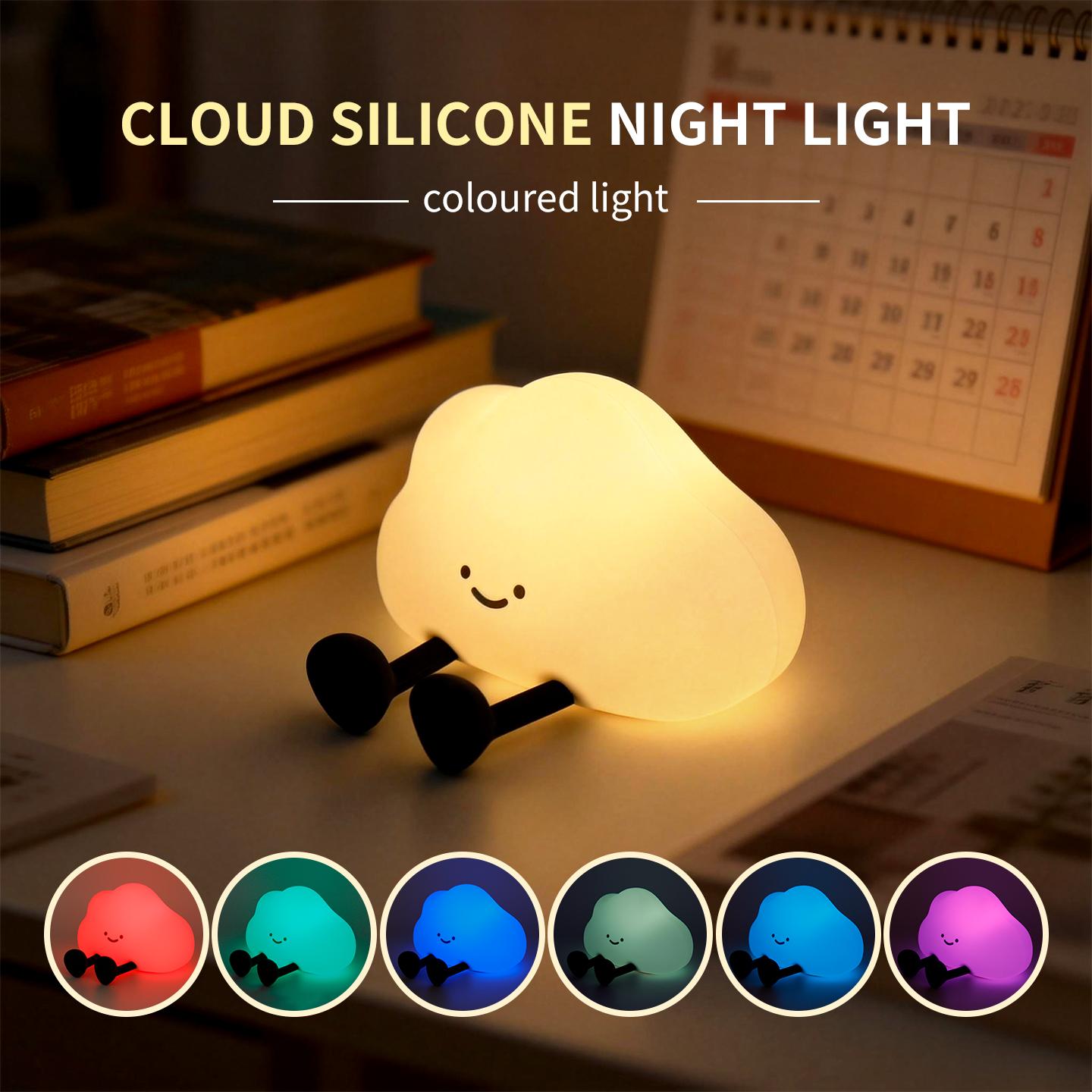 Cloud Night Light,Tap-to-Sleep Timer,Charging Bedside Lamp,Ideal for Home Decor,Gifting,Easter Gifts
Cloud Night Light,Tap-to-Sleep Timer,Charging Bedside Lamp,Ideal for Home Decor,Gifting,Easter Gifts