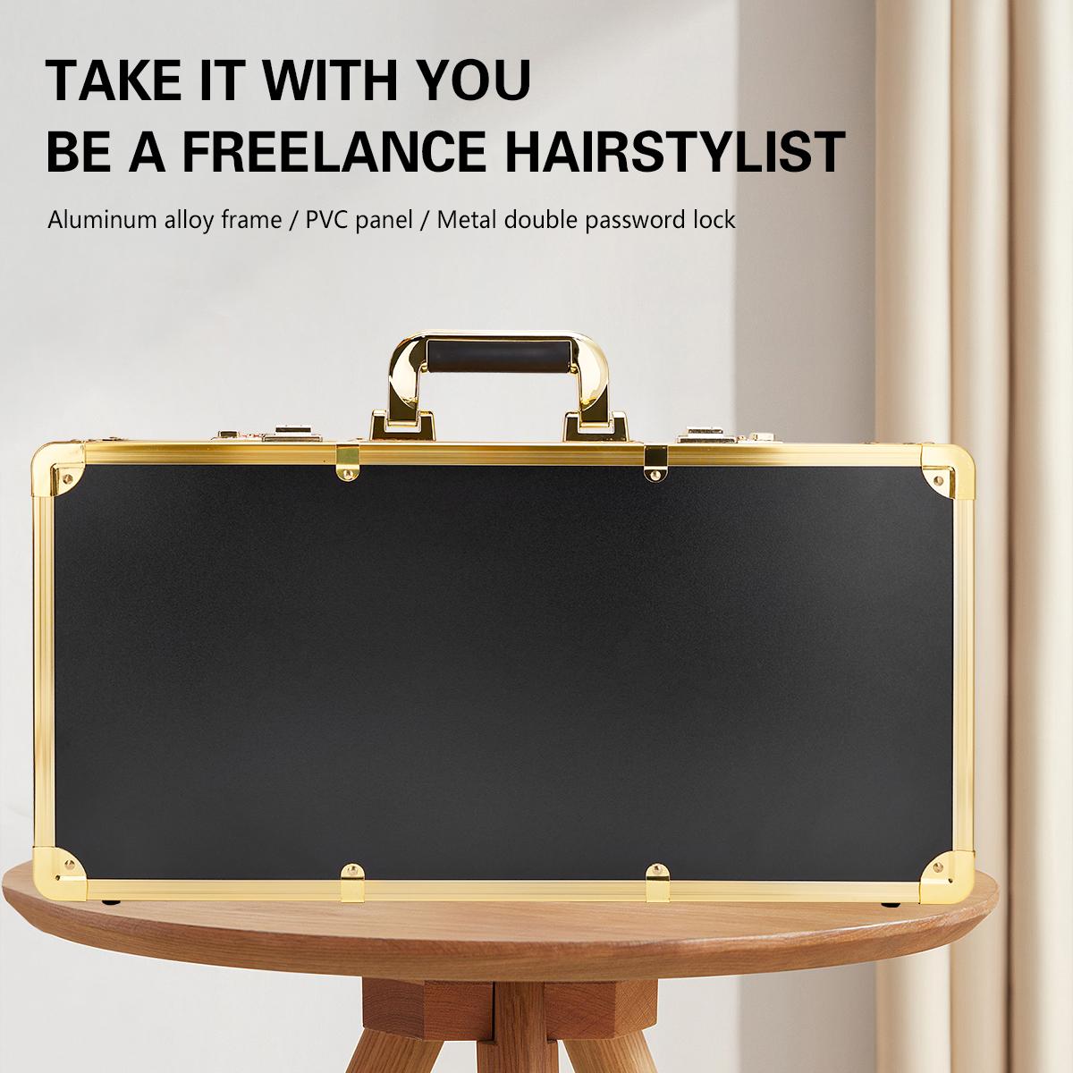 НОВЫЙ золотой чехол для хранения парикмахерских машинок для стрижки, двухслойный парикмахерский органайзер без логотипа, чехол для парикмахерских инструментов
НОВЫЙ золотой чехол для хранения парикмахерских машинок для стрижки, двухслойный парикмахерский органайзер без логотипа, чехол для парикмахерских инструментов