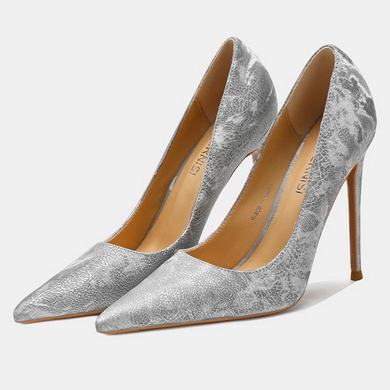 Cowhide High Heel Shoes Unisex Printed Leather Versatile Pumps Office Daily Nightclub Party Banquet Catwalk Stiletto Shoes 35-46 46 срібний
Cowhide High Heel Shoes Unisex Printed Leather Versatile Pumps Office Daily Nightclub Party Banquet Catwalk Stiletto Shoes 35-46 46 срібний
