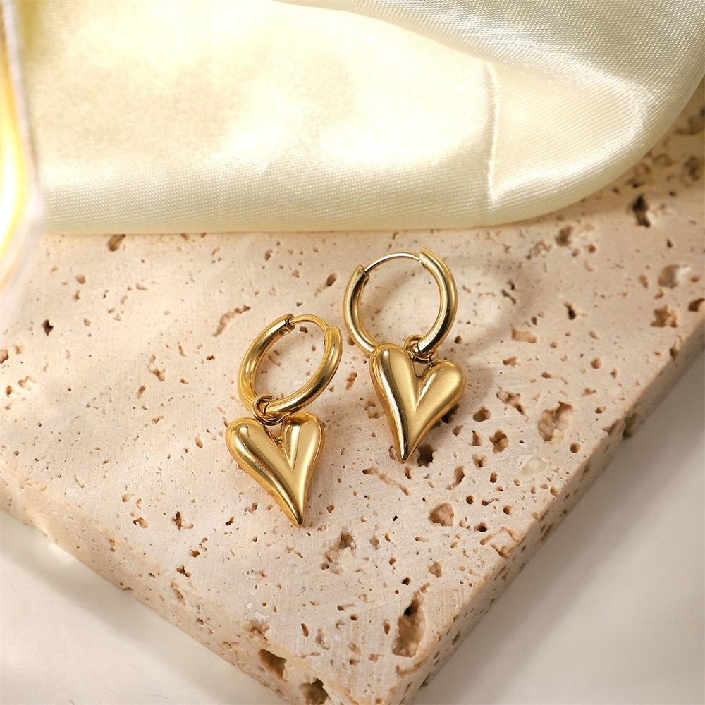 EILIECK 316L Stainless Steel Heart Love Necklace Bracelets Earrings Set For Women New Trendy 18K Gold Plated Waterproof Jewelry
EILIECK 316L Stainless Steel Heart Love Necklace Bracelets Earrings Set For Women New Trendy 18K Gold Plated Waterproof Jewelry