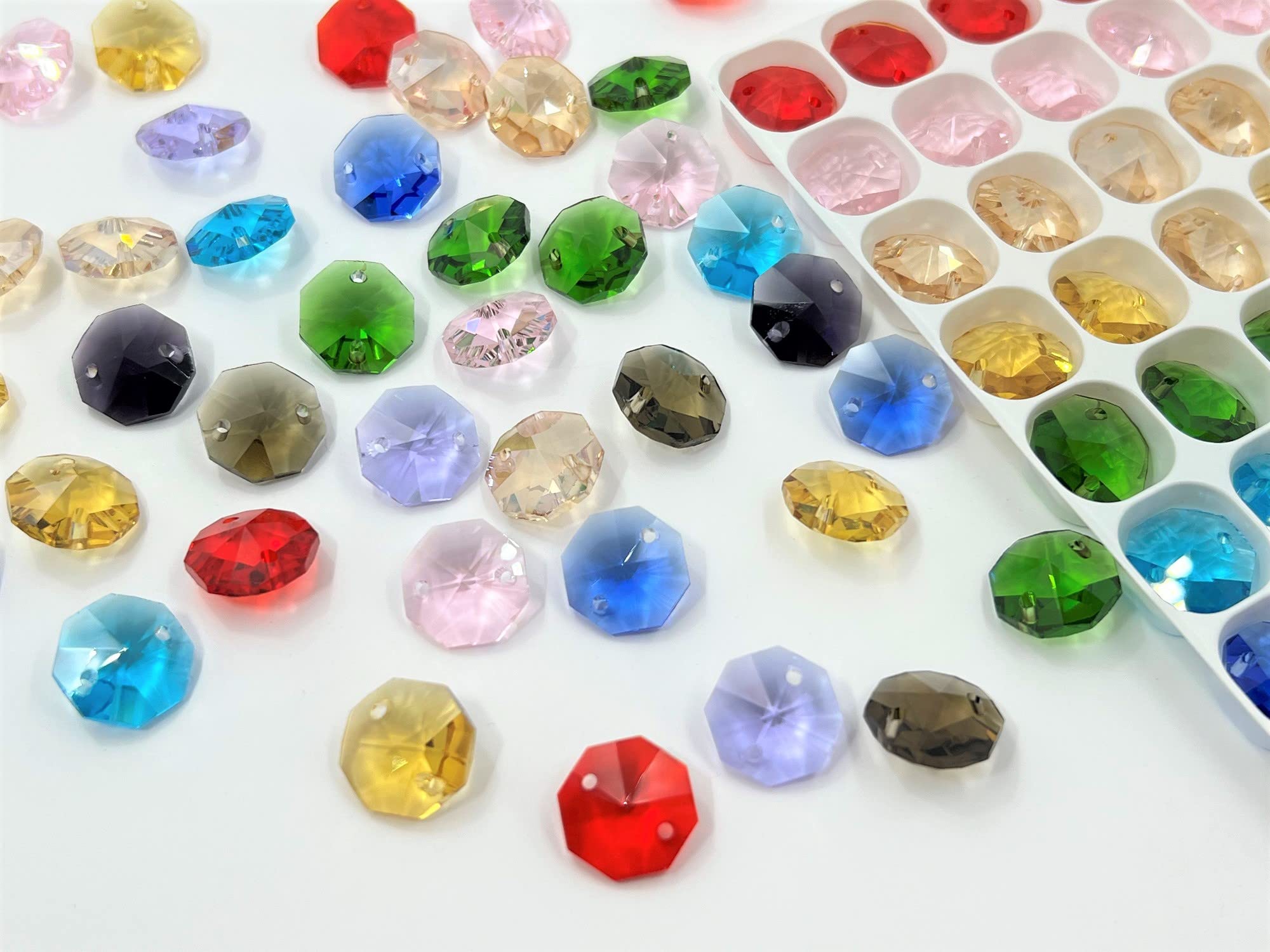 sky voyage Octagonal Beads 14mm 2 Holes Colorful 10 Colors 100 Pieces Suncatcher Octagon Parts Materials Accessories Handmade
sky voyage Octagonal Beads 14mm 2 Holes Colorful 10 Colors 100 Pieces Suncatcher Octagon Parts Materials Accessories Handmade