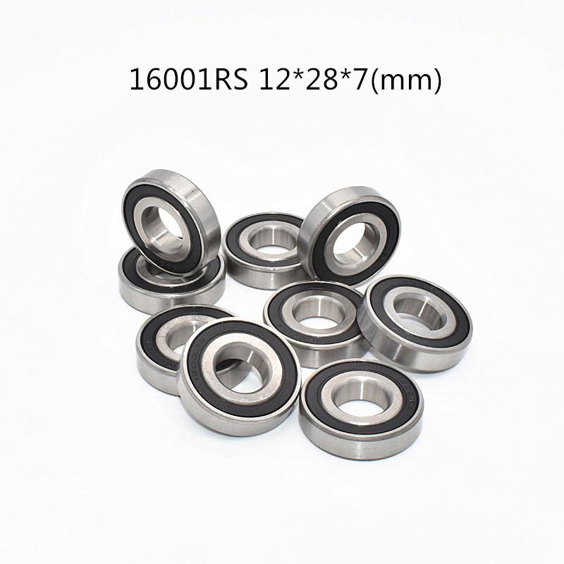 chrome steel rubber Sealed Bearings 1pcs 16001RS 12*28*7(mm)
chrome steel rubber Sealed Bearings 1pcs 16001RS 12*28*7(mm)