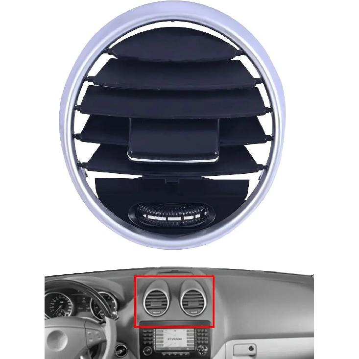 Решітка вентиляційного отвору кондиціонера для Mercedes-Benz GL X164/ML W164 2005-2012, Замінює A1648302154 A1648301954 Декоративна панель 1 шт. Middle
Решітка вентиляційного отвору кондиціонера для Mercedes-Benz GL X164/ML W164 2005-2012, Замінює A1648302154 A1648301954 Декоративна панель 1 шт. Middle