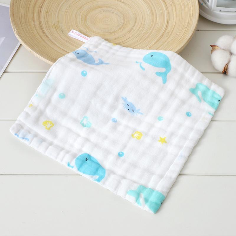 Six-Layer Pure Cotton Gauze Baby Towel & Drool Bib - A-Class Quality, Children s Printed Washcloth. 25×25 cm
Six-Layer Pure Cotton Gauze Baby Towel & Drool Bib - A-Class Quality, Children s Printed Washcloth. 25×25 cm
