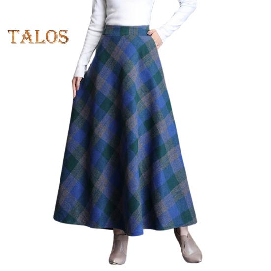 Женская шерстяная юбка с высокой талией и клетчатым принтом, юбка-трапеция, осень-зима, утолщенная юбка с большим подолом, повседневная одежда 3XL синий
Женская шерстяная юбка с высокой талией и клетчатым принтом, юбка-трапеция, осень-зима, утолщенная юбка с большим подолом, повседневная одежда 3XL синий