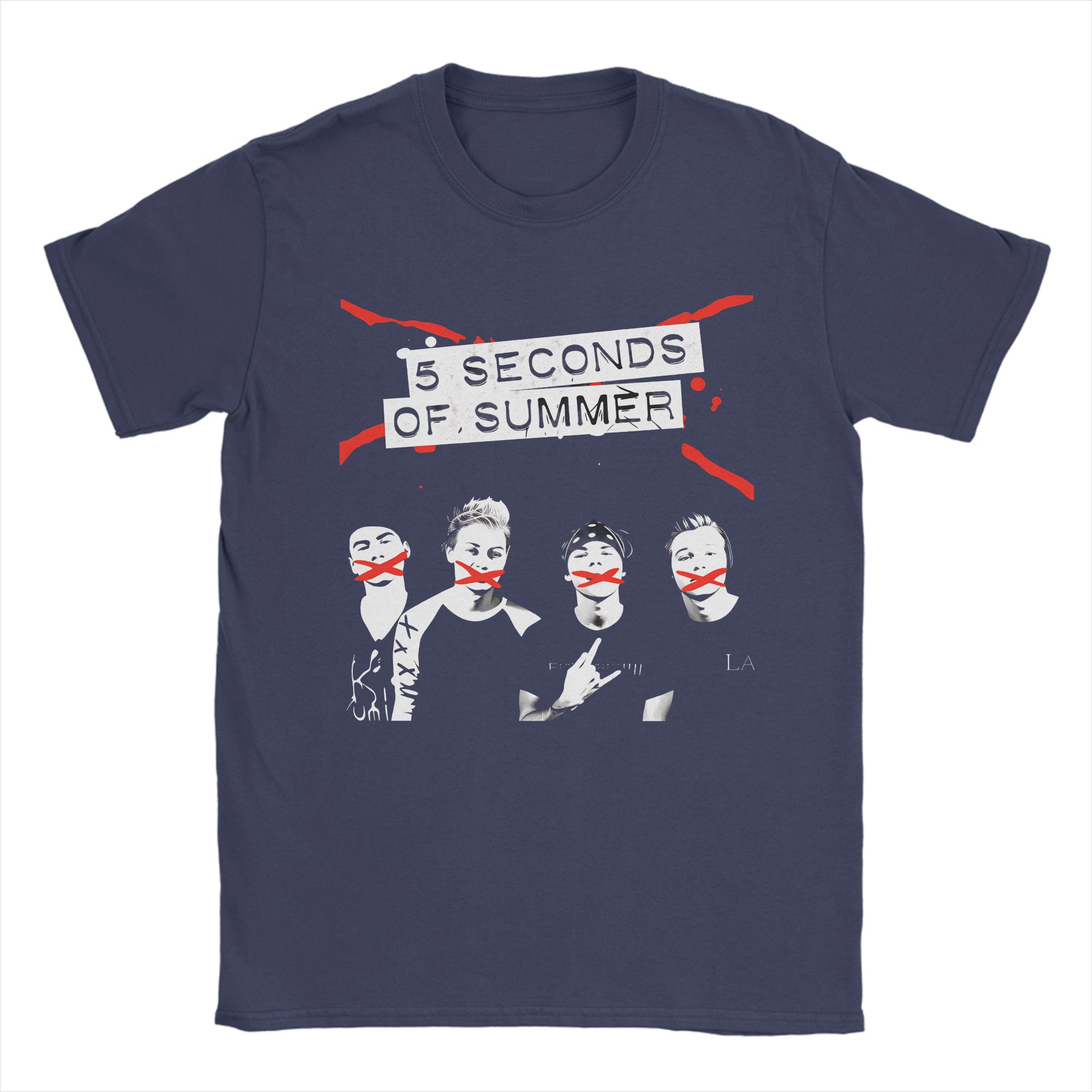 5 Seconds of Summer 5SOS T Shirts Men Cotton Humorous TShirt Round Collar Tees Short Sleeve Clothes Plus Size 4XL
5 Seconds of Summer 5SOS T Shirts Men Cotton Humorous TShirt Round Collar Tees Short Sleeve Clothes Plus Size 4XL