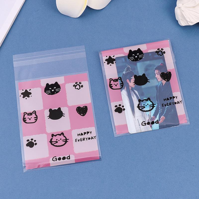 100Pc Clear Photocard Sleeves INS Photocard Protector Bag Cute Bowknot Print Self-adhesive Opp Self Sealing Bag Card Sleeve Gift
100Pc Clear Photocard Sleeves INS Photocard Protector Bag Cute Bowknot Print Self-adhesive Opp Self Sealing Bag Card Sleeve Gift