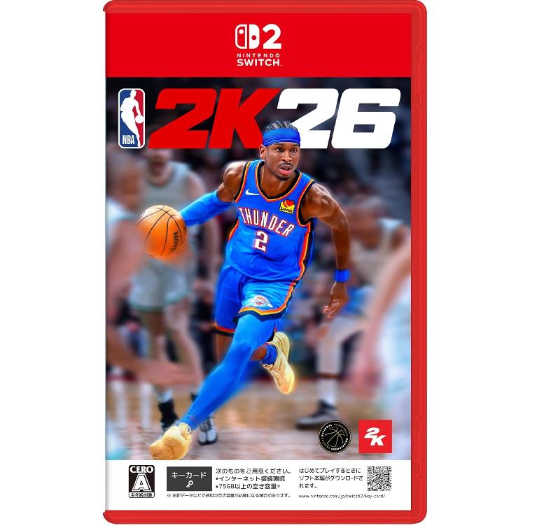 NINTENDO SWITCH2 NBA 2K26 Japan NEW
NINTENDO SWITCH2 NBA 2K26 Japan NEW