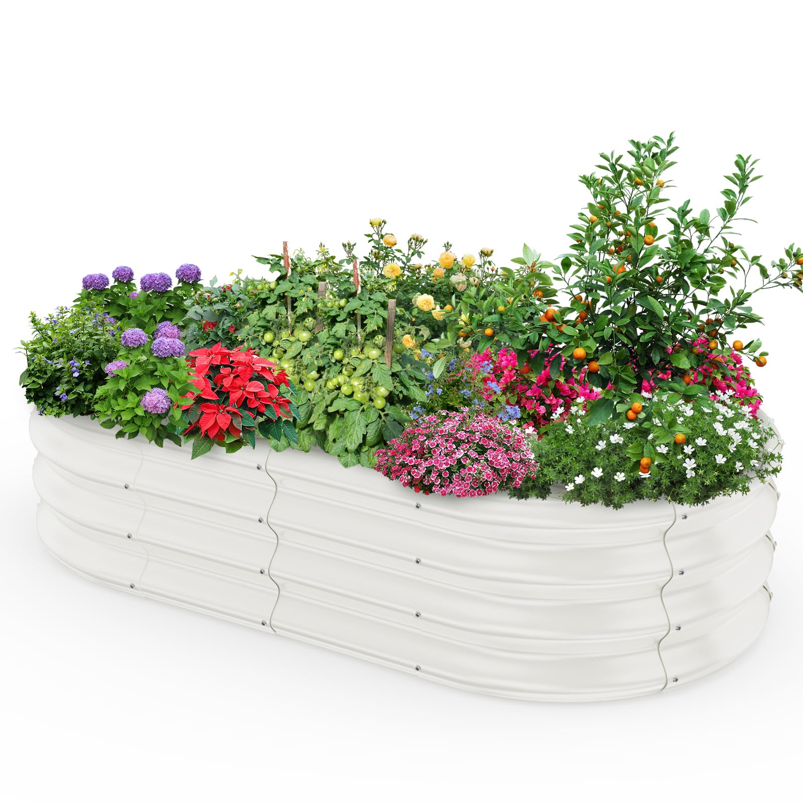 DEWEL Большой оцинкованный металлический приподнятый садовый ящик для дома Для без инструментов Ширина Глубина Высота 28 см Ящик для посадки, Грядка, Ящик, Сад, Уличный, Овощи, Растения,
DEWEL Большой оцинкованный металлический приподнятый садовый ящик для дома Для без инструментов Ширина Глубина Высота 28 см Ящик для посадки, Грядка, Ящик, Сад, Уличный, Овощи, Растения,