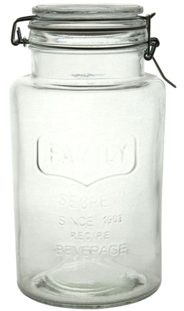 Living Storage Container Canister Glass M Size Estimated Capacity Diameter x Height Clear Almond Approx. 2.0L 12.2 23.3cm
Living Storage Container Canister Glass M Size Estimated Capacity Diameter x Height Clear Almond Approx. 2.0L 12.2 23.3cm