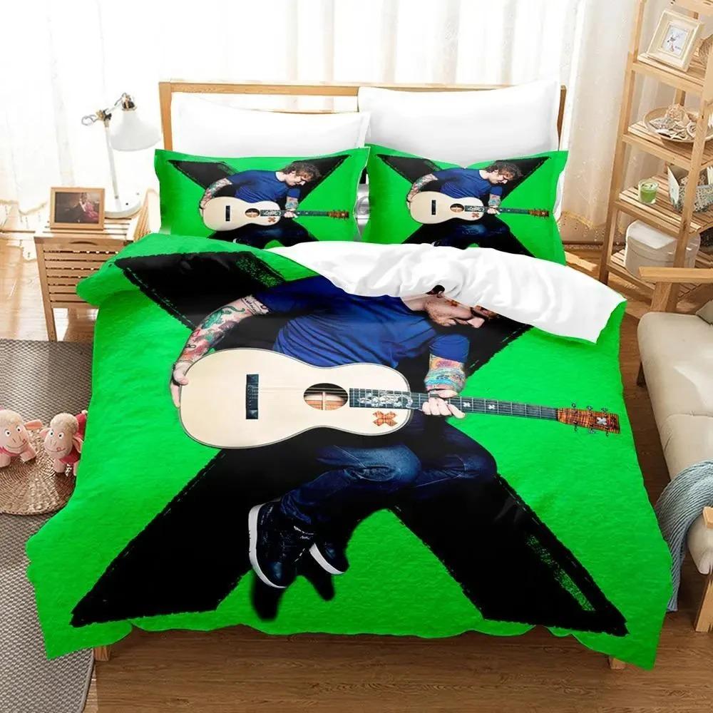 3D Print E-Ed Sheeran Bedding Sets exquisite supplies set duvet cover bed comforter set bedding set luxury birthday gift 135x200cm
3D Print E-Ed Sheeran Bedding Sets exquisite supplies set duvet cover bed comforter set bedding set luxury birthday gift 135x200cm