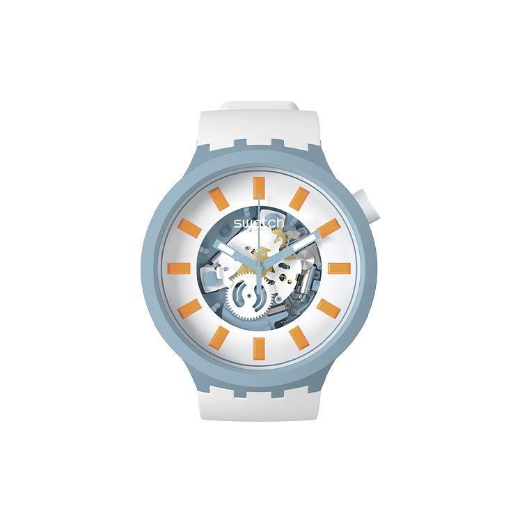 Swatch Earth Series Quartz Movement Cute Design Waterproof Watch 47Mm White Dial Bioceramic Case Biobased Material Strap Men watches SB03N101 Blue Watch Case Orange Watch Dial
Swatch Earth Series Quartz Movement Cute Design Waterproof Watch 47Mm White Dial Bioceramic Case Biobased Material Strap Men watches SB03N101 Blue Watch Case Orange Watch Dial