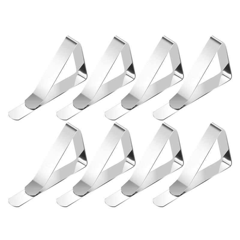 8Pcs Stainless Steels Tablecloth Clip Home Restaurant Party Tables Clip Household Gift Light Weight Design Convenient
8Pcs Stainless Steels Tablecloth Clip Home Restaurant Party Tables Clip Household Gift Light Weight Design Convenient