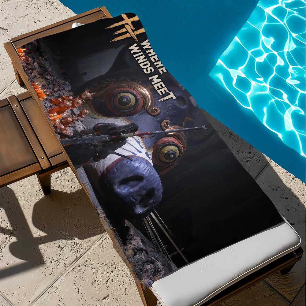 Towel Meet Beach Winds Bath Quick-Drying Lightweight Portable Sauna Video Camping Swim Game Pool Where Travel W30*H60(CM)
Towel Meet Beach Winds Bath Quick-Drying Lightweight Portable Sauna Video Camping Swim Game Pool Where Travel W30*H60(CM)