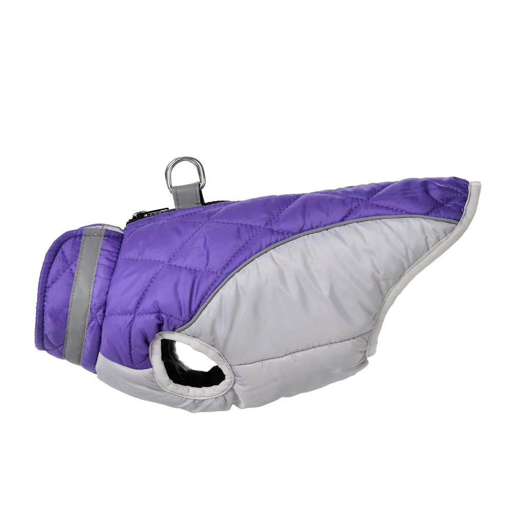 Dog Winter Clothes Lattice Reflection Puppy Jacket Splicing D-Ring Windproof Small Pet Vest Coats for Bulldog Pug Dog Costume XS(old) фиолетовый
Dog Winter Clothes Lattice Reflection Puppy Jacket Splicing D-Ring Windproof Small Pet Vest Coats for Bulldog Pug Dog Costume XS(old) фиолетовый