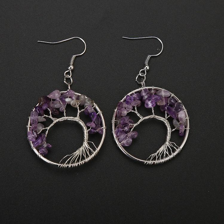 Temu Hand-Wound Curved Natural Gravel Colorful Tree Of Life Wishing Tree Fortune Tree Earrings E11 аметист
Temu Hand-Wound Curved Natural Gravel Colorful Tree Of Life Wishing Tree Fortune Tree Earrings E11 аметист