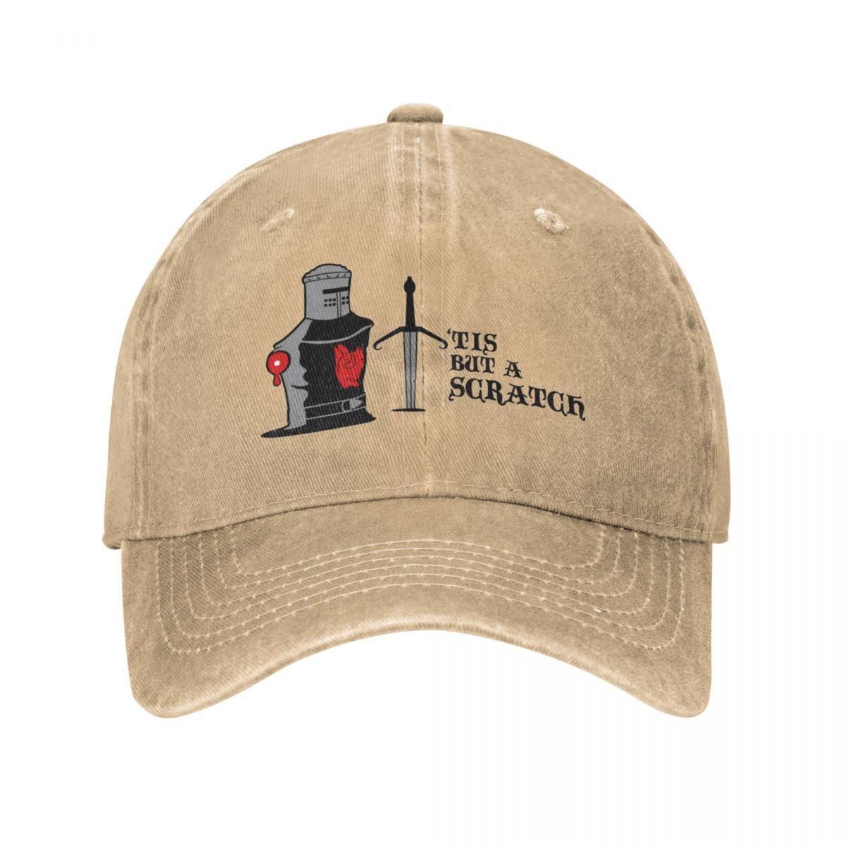 Винтажные бейсболки Tis But A Scratch Black Knight Monty Python для женщин унисекс, потертая солнцезащитная кепка, дорожные шляпы, кепка One Size
Винтажные бейсболки Tis But A Scratch Black Knight Monty Python для женщин унисекс, потертая солнцезащитная кепка, дорожные шляпы, кепка One Size