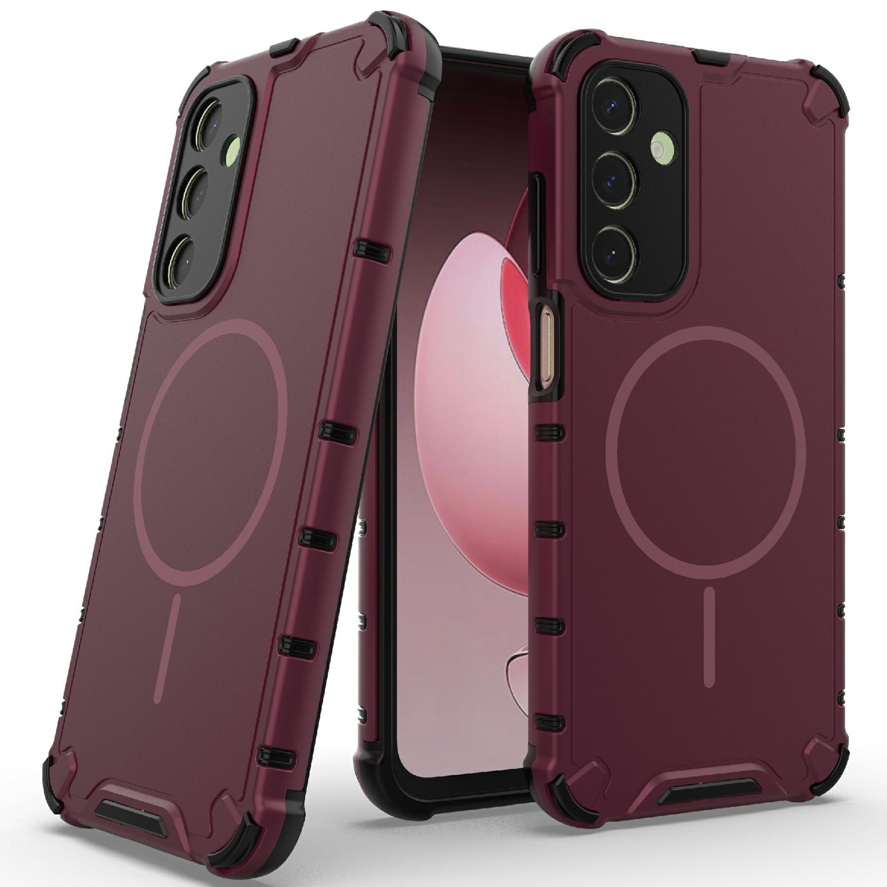 For Samsung Galaxy A25 5G (Global) (161.0mm) Magnetic Case Heat Dissipation Shockproof TPU+PC Phone Back Cover Black
For Samsung Galaxy A25 5G (Global) (161.0mm) Magnetic Case Heat Dissipation Shockproof TPU+PC Phone Back Cover Black