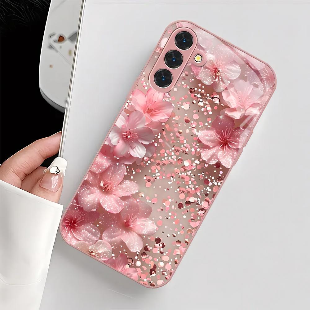 Floral design metal paint glass phone case suitable for Samsung GalaxyS26 S25 S24 S22 S21 S20FE/Ultra/Plus shockproof back cover GalaxyS24FE
Floral design metal paint glass phone case suitable for Samsung GalaxyS26 S25 S24 S22 S21 S20FE/Ultra/Plus shockproof back cover GalaxyS24FE