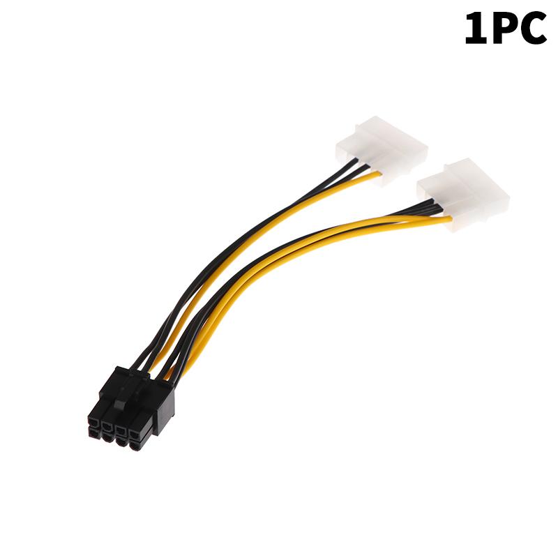 1/2/5 шт. 8-контактный разъем для видеокарты (папа) на двойной 4-контактный разъем (мама) Кабель питания для видеокарты Адаптер-удлинитель питания для материнской платы 1PC
1/2/5 шт. 8-контактный разъем для видеокарты (папа) на двойной 4-контактный разъем (мама) Кабель питания для видеокарты Адаптер-удлинитель питания для материнской платы 1PC