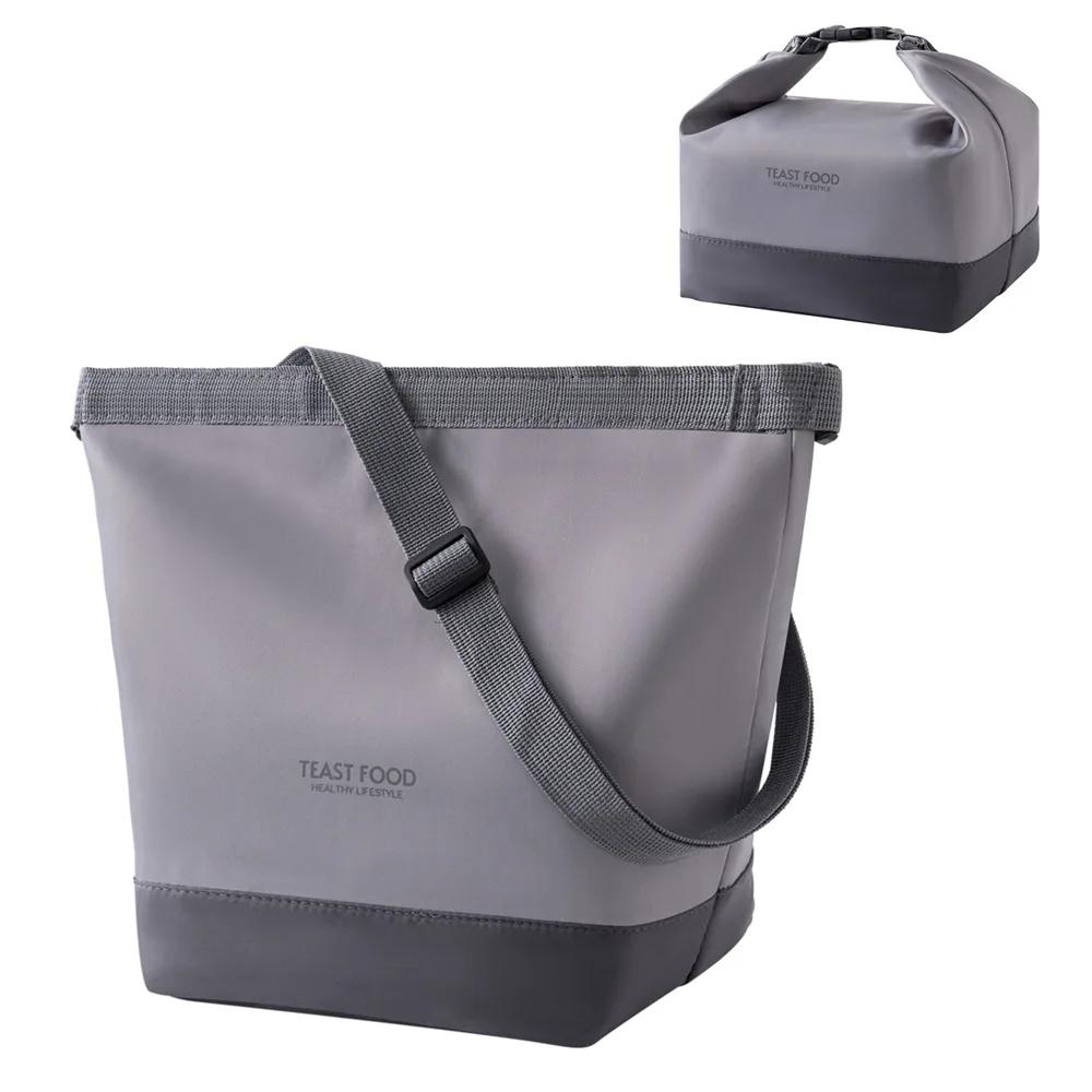 Insulated Lunch Bag with Buckle Durable Portable Lunch Box Tote Cooler Handbag Thermal Bento Pouch Food Carrier Shoulder Bags сірий
Insulated Lunch Bag with Buckle Durable Portable Lunch Box Tote Cooler Handbag Thermal Bento Pouch Food Carrier Shoulder Bags сірий