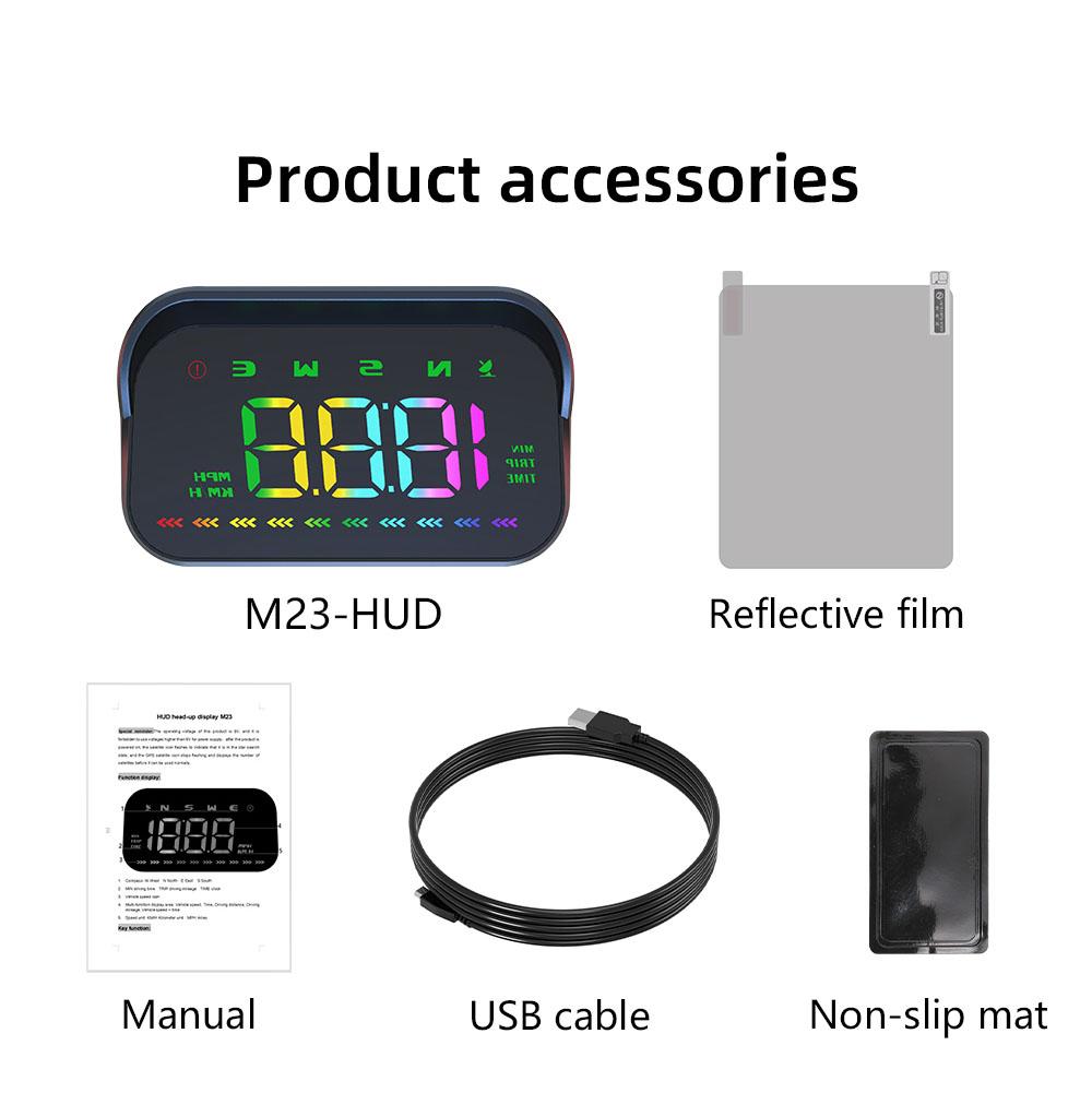 Проекционный дисплей с цветным шрифтом, универсальный автомобильный HUD, цифровой GPS-спидометр, многофункциональный тестер, проекция HD LCD HUD
Проекционный дисплей с цветным шрифтом, универсальный автомобильный HUD, цифровой GPS-спидометр, многофункциональный тестер, проекция HD LCD HUD