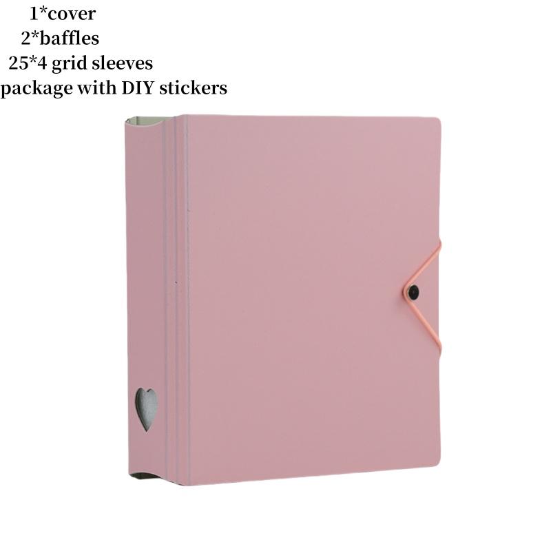 Каваї 4-кишеньковий біндер Kpop Po Card Collect Book Велика місткість Альбом для фотокарток айдолів Тримач для фотокарток Книга для зберігання Канцелярські товари
Каваї 4-кишеньковий біндер Kpop Po Card Collect Book Велика місткість Альбом для фотокарток айдолів Тримач для фотокарток Книга для зберігання Канцелярські товари